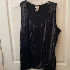 FINAL MARKDOWN Covington sequin top petite large